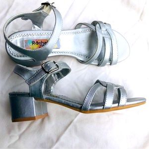 Rachel Shoes Girl 3 Silver Sandal kid girl dressy wedding dance